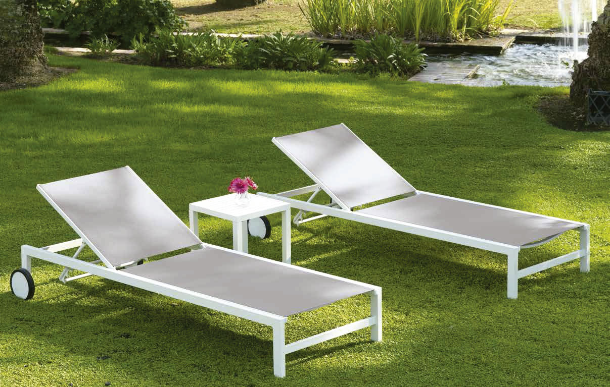 Calpe outdoor collection in aluminum by Arkimueble in Màxim Confort Mallorca