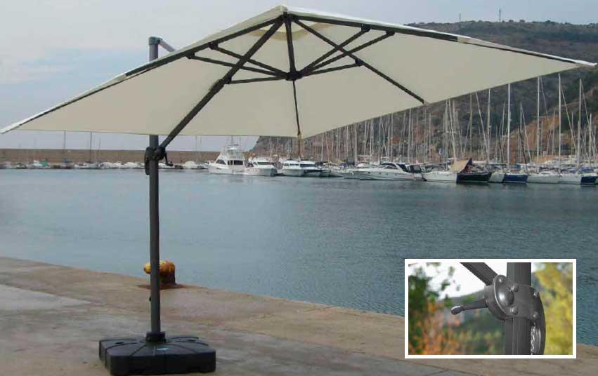 ANNA umbrellas from Arkimuebles in Mallorca